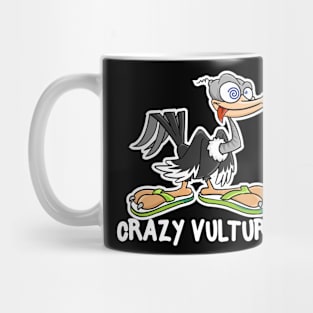 crazy vulture Mug